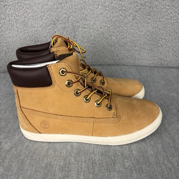 Timberland Shoes - Timberland Women Sz 7 Wheat Nubuck Leather Ankle Sneaker Boots